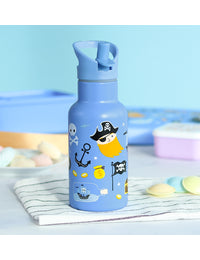 Edelstahl-Trinkflasche: Piraten 