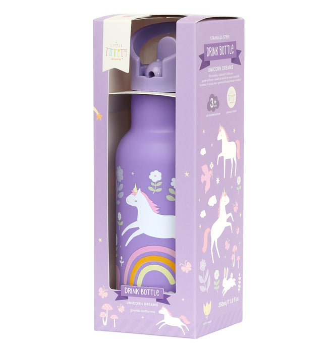 Edelstahl-Trinkflasche: Einhorn-Traum