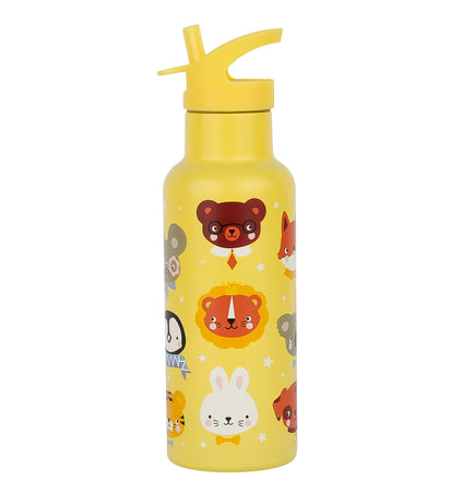 XL-Trinkflasche aus Edelstahl: Tierfreunde