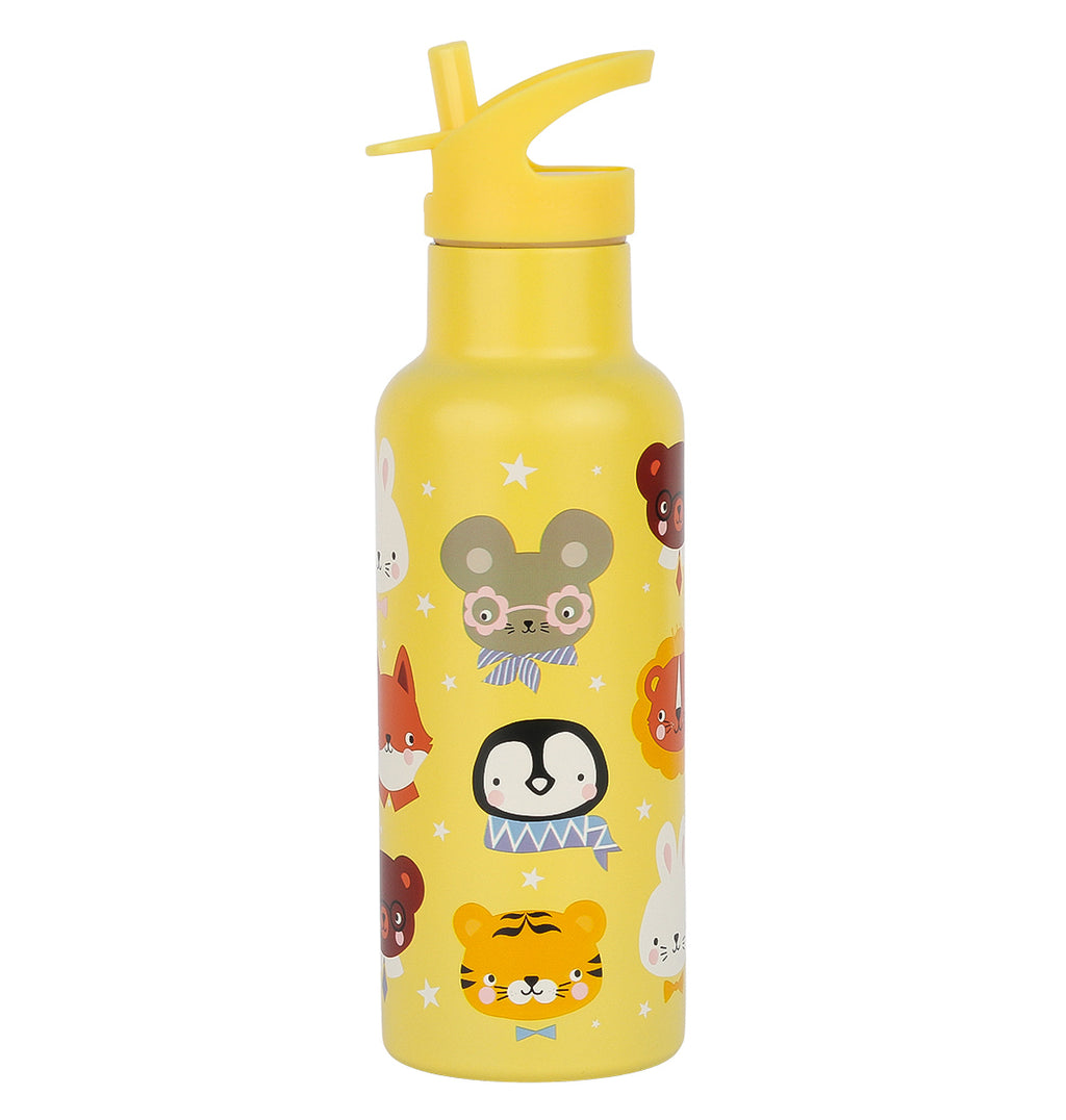 XL-Trinkflasche aus Edelstahl: Tierfreunde
