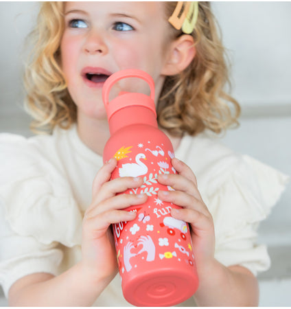 XL-Trinkflasche aus Edelstahl: Fun