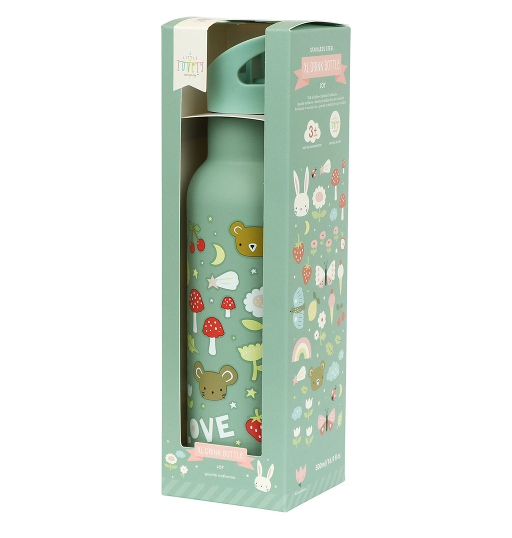 XL-Edelstahl-Trinkflasche: Joy