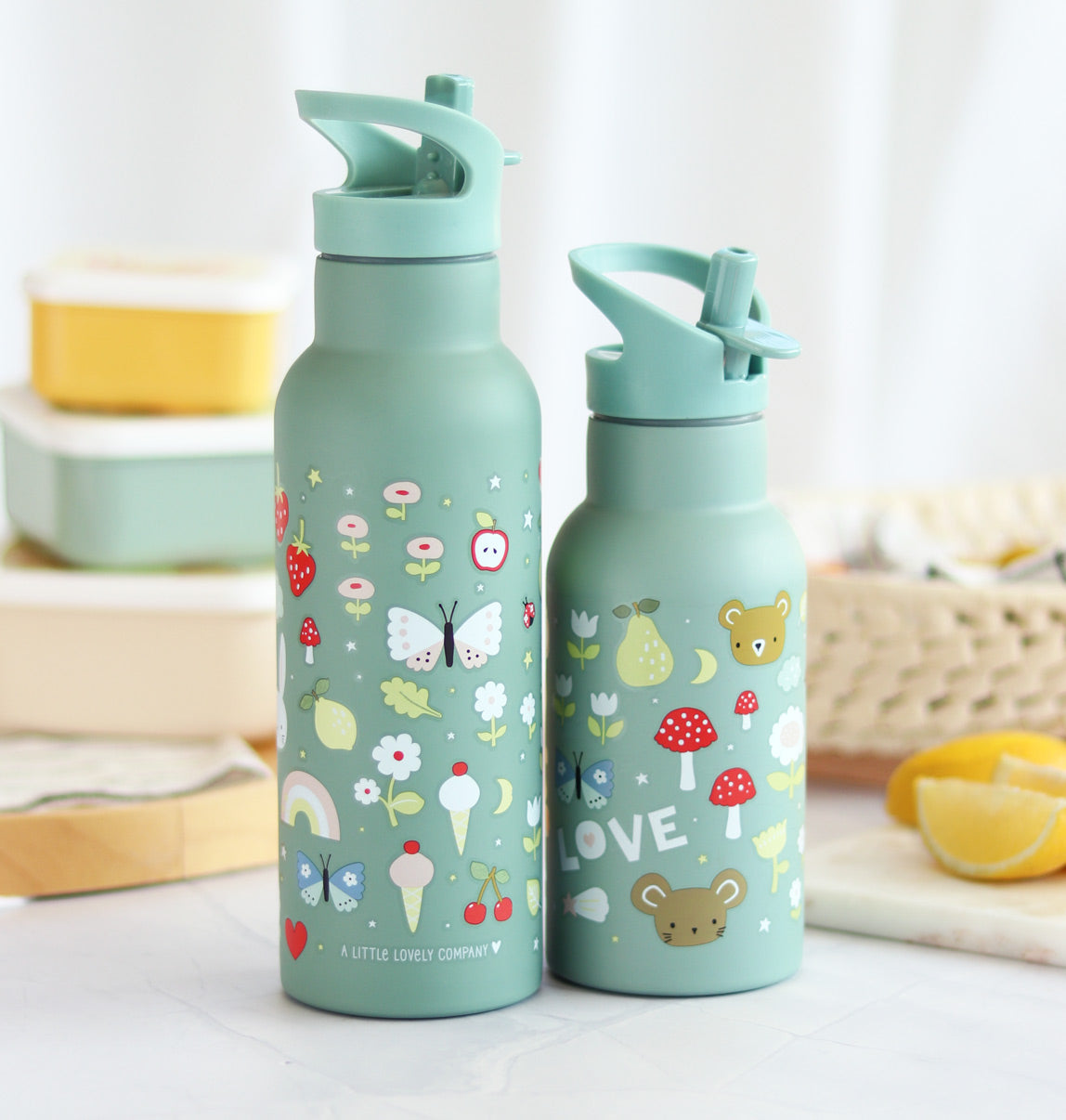 XL-Edelstahl-Trinkflasche: Joy