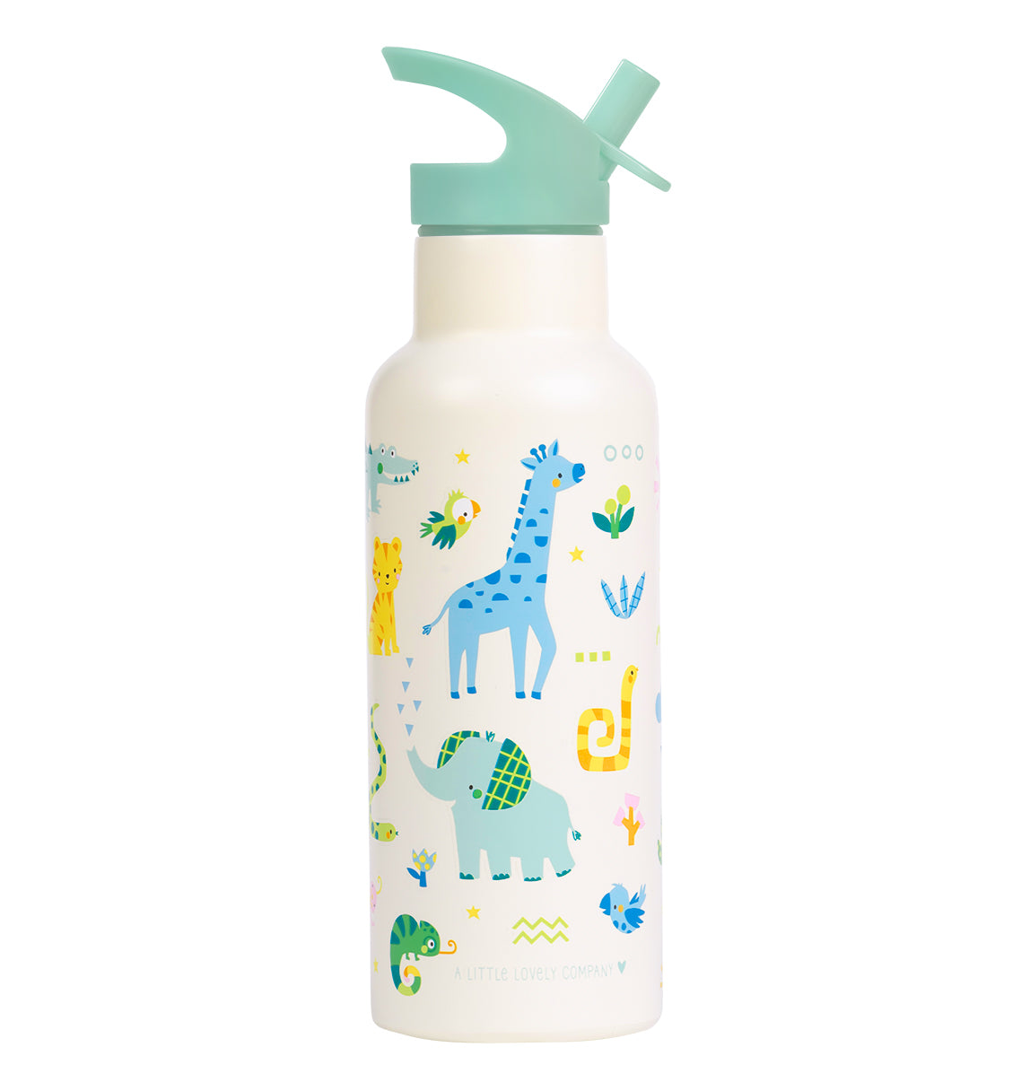 XL Edelstahl-Trinkflasche: Jungle