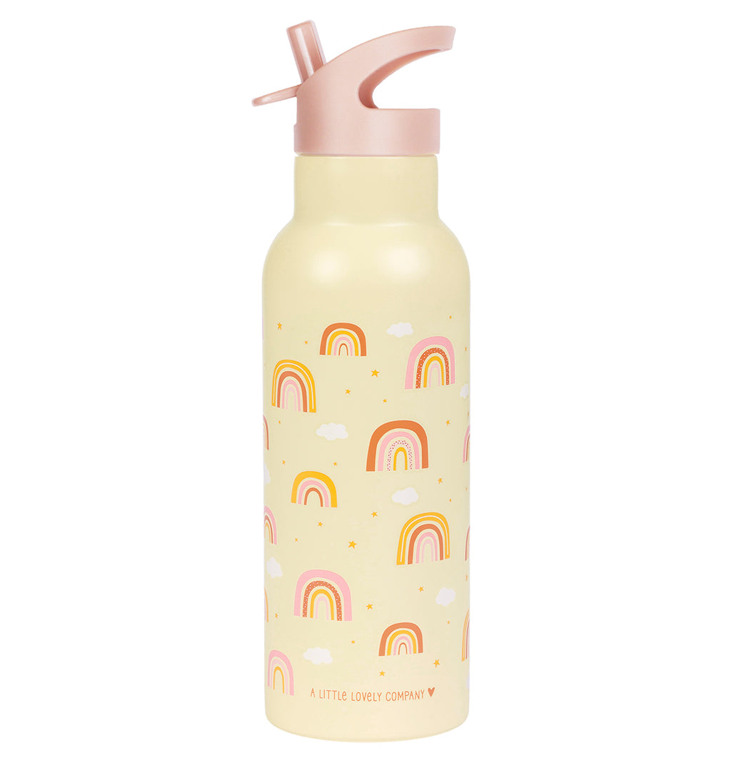 XL-Edelstahl-Trinkflasche: Regenbogen