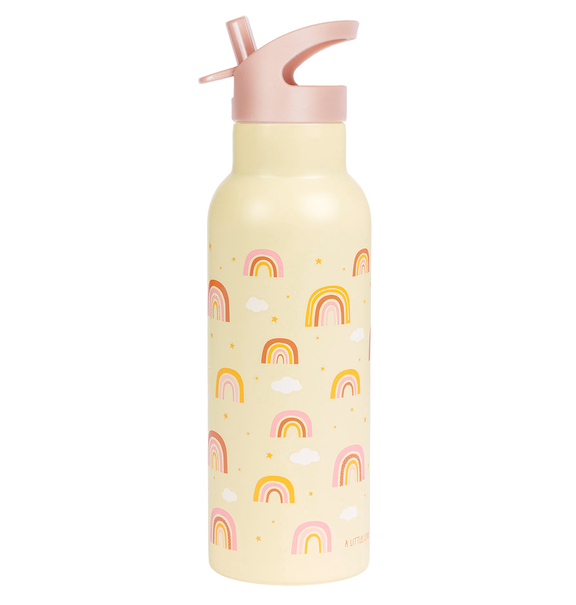 XL-Edelstahl-Trinkflasche: Regenbogen