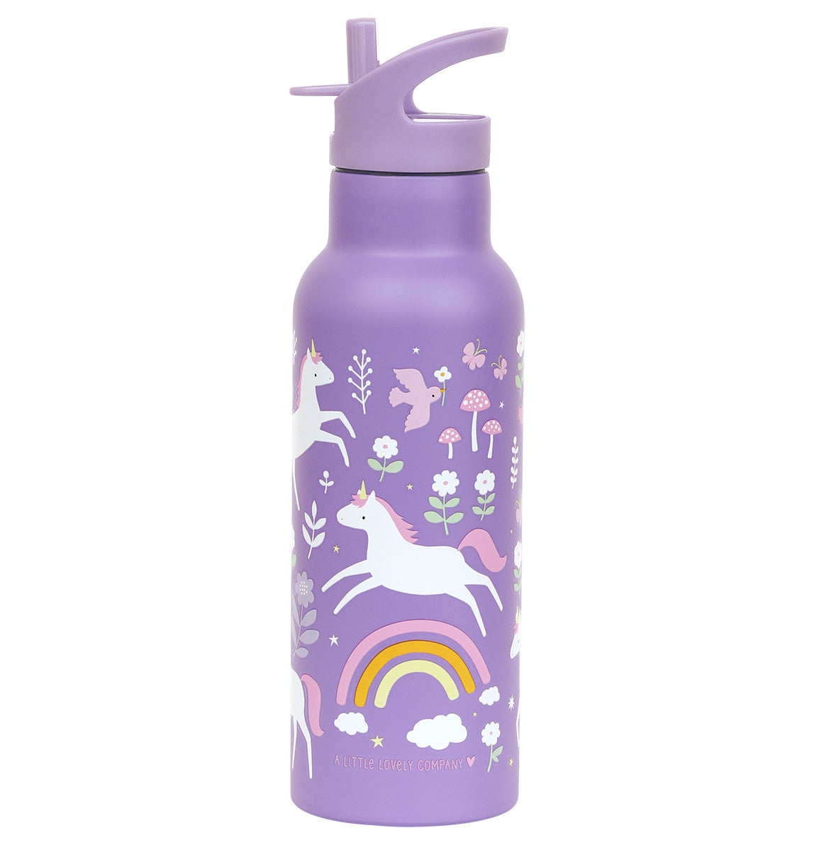 XL-Trinkflasche aus Edelstahl: Einhorn-Traum