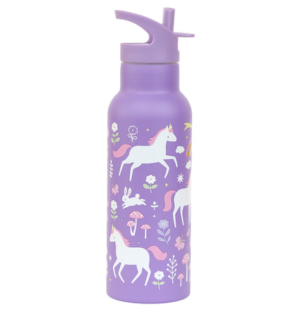 XL-Trinkflasche aus Edelstahl: Einhorn-Traum