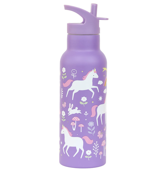 XL-Trinkflasche aus Edelstahl: Einhorn-Traum