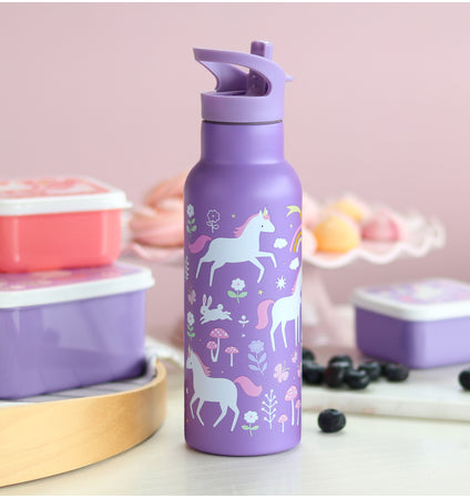 XL-Trinkflasche aus Edelstahl: Einhorn-Traum