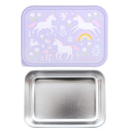 Edelstahl-Brotdose: Unicorn dreams