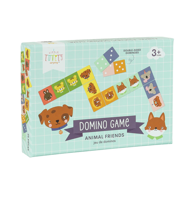 Domino spiel: Tierfreunde