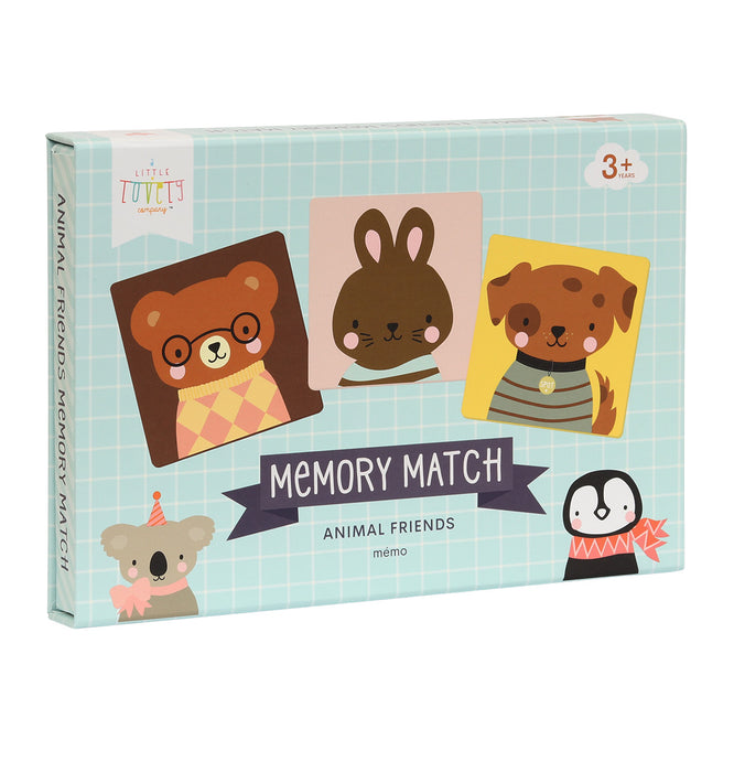 Memory-Match: Tierfreunde