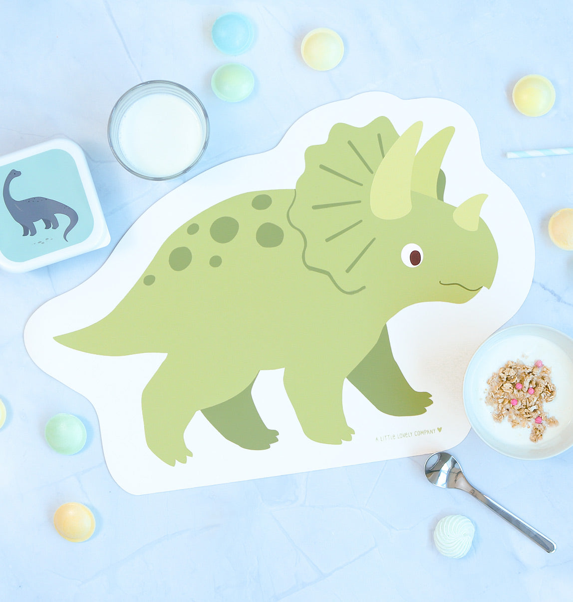 Tischset: Kleiner Dinosaurier