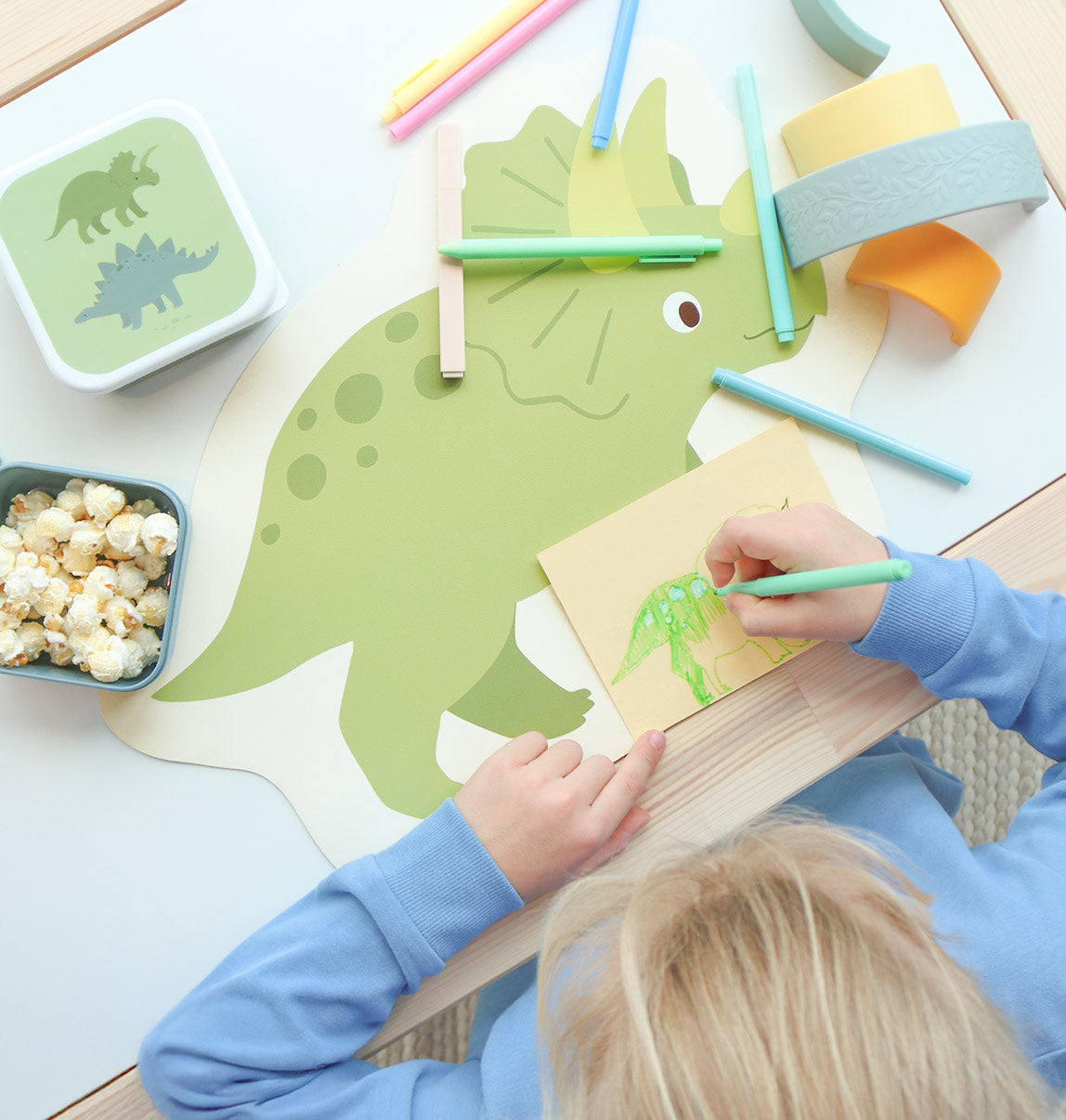 Tischset: Kleiner Dinosaurier