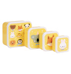 Brot- und Snackdosen Set: Tierfreunde