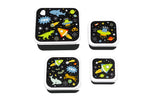 Brot- und Snackdosen Set: Galaxy