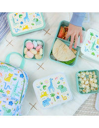 Brot- und Snackdosen Set: Jungle