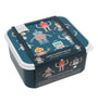 Brot- und Snackdosen Set: Roboter