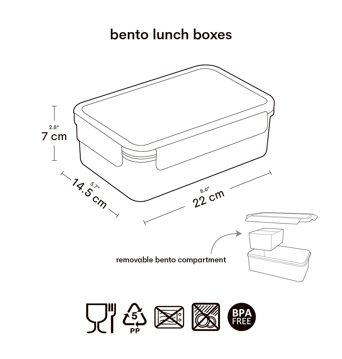 Bento-Lunchbox: Fun