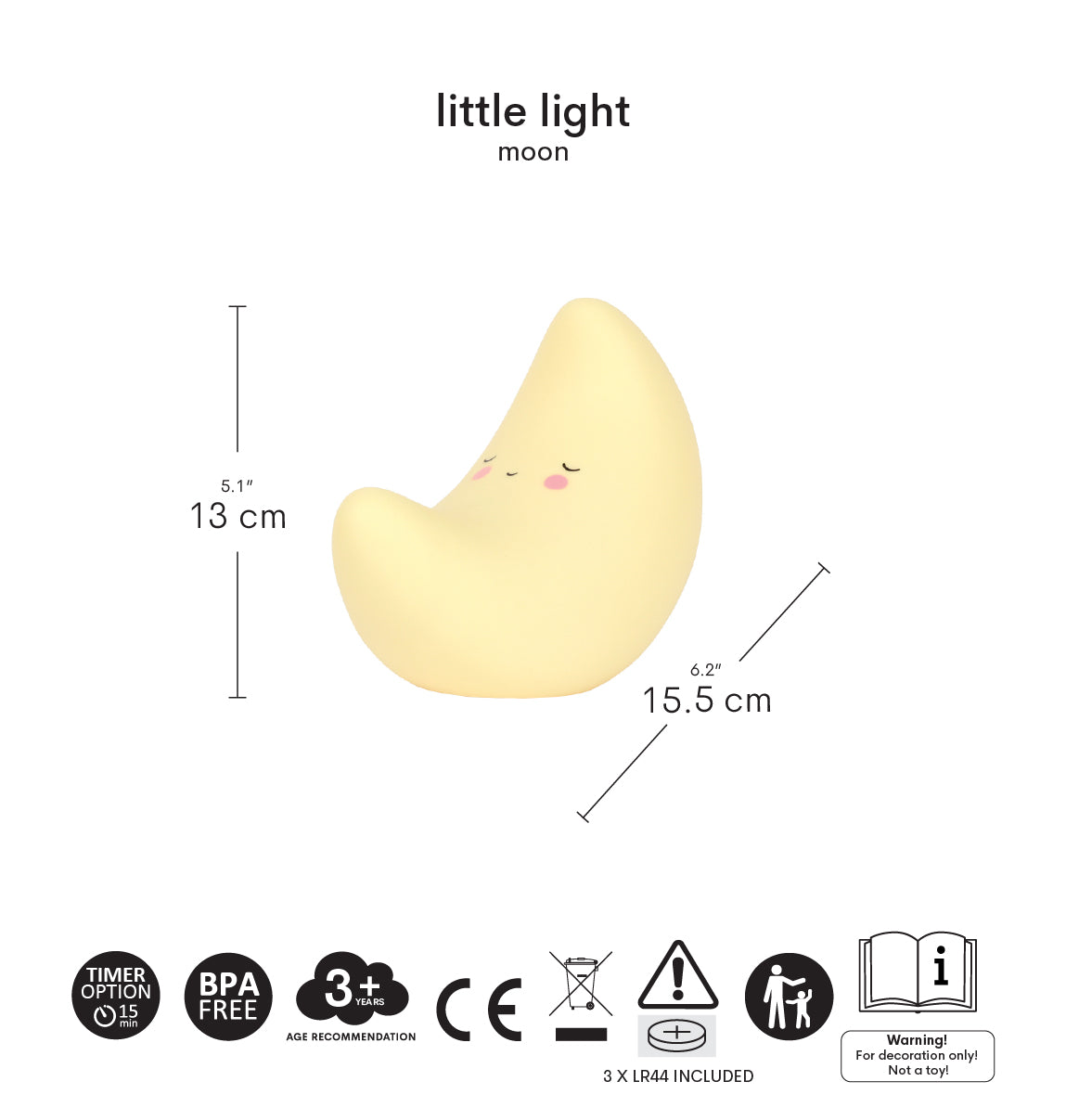Little light: Mond