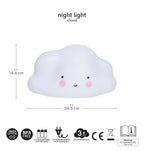 Nachtlicht: Wolke
