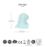 Little light: T-rex - blau