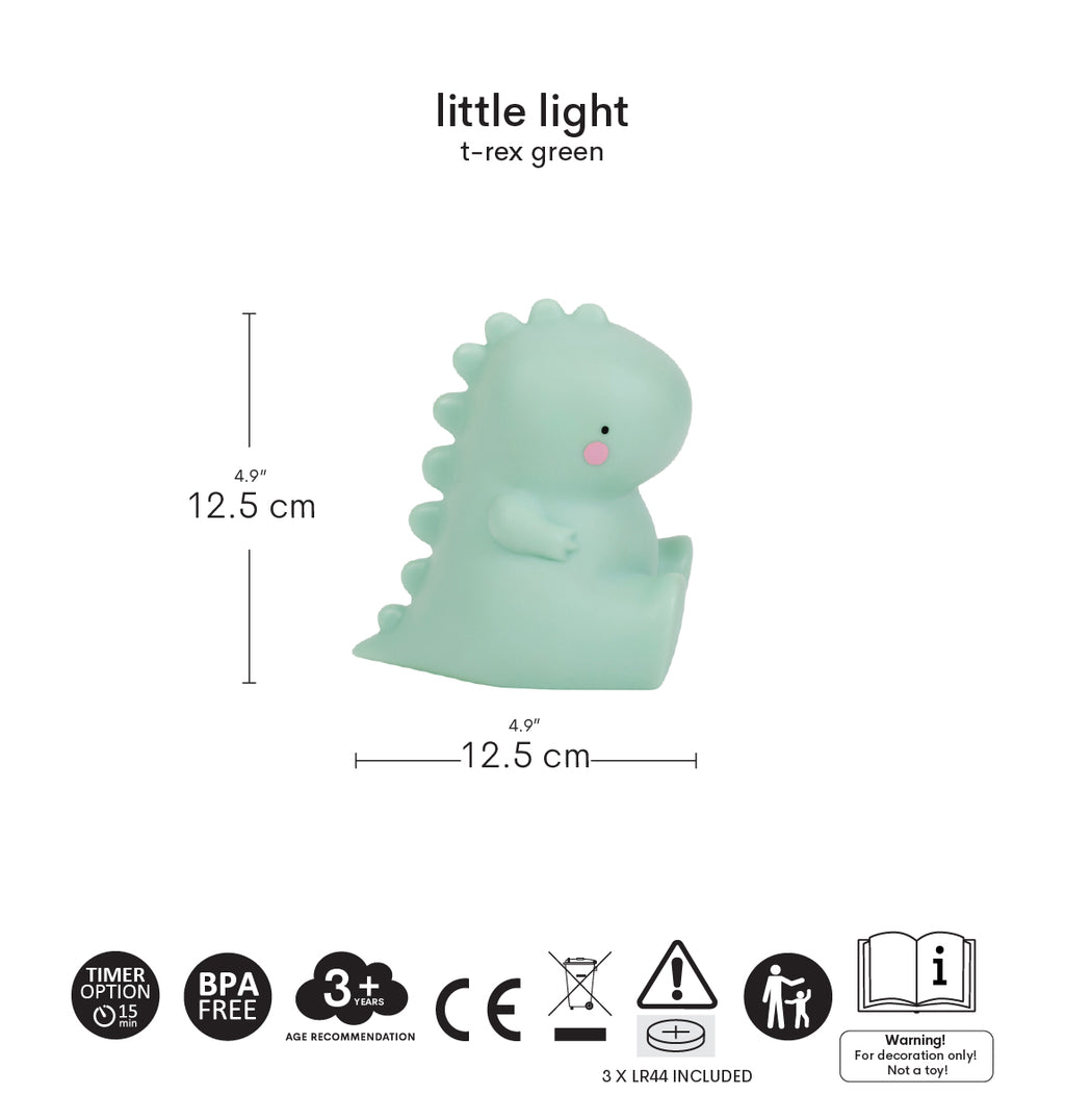 Little light: T-Rex - grün
