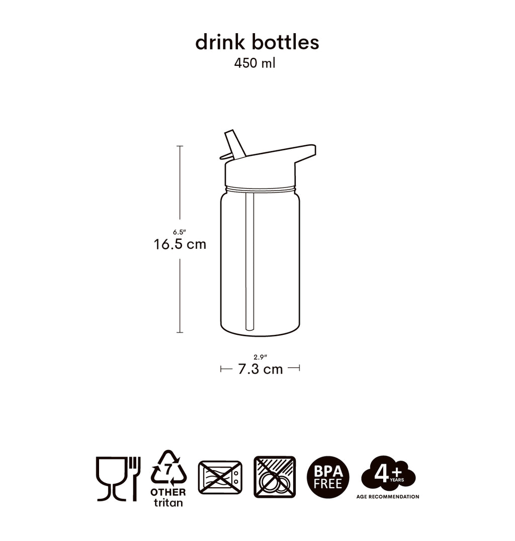 Trinkflasche: Roboter