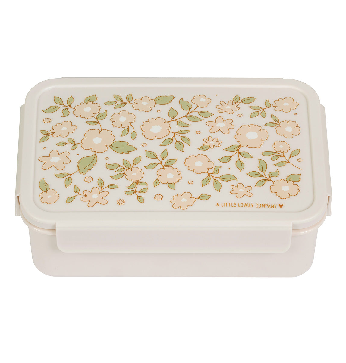 RANLOVE Rosa Bento-Box – 900 Ml Fassungsvermögen, Mit Integrierten Essstäbchen, Maße 12,1 X 6,7 X 18,3 Cm