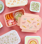 Bento-lunchbox: Schmetterlinge