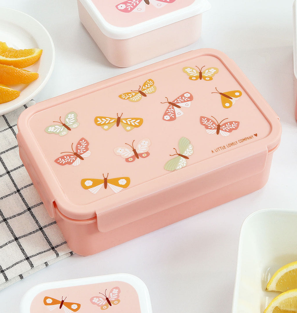 Bento-lunchbox: Schmetterlinge