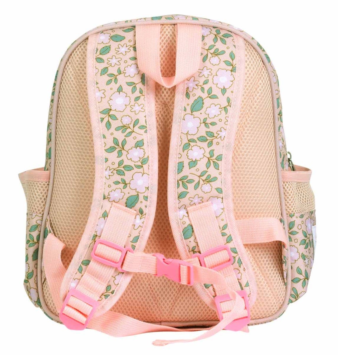 Rucksack: Blüten - rosa