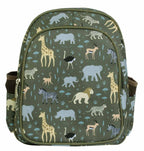 basisschool rugzak met dieren van de savanna van a little lovely company