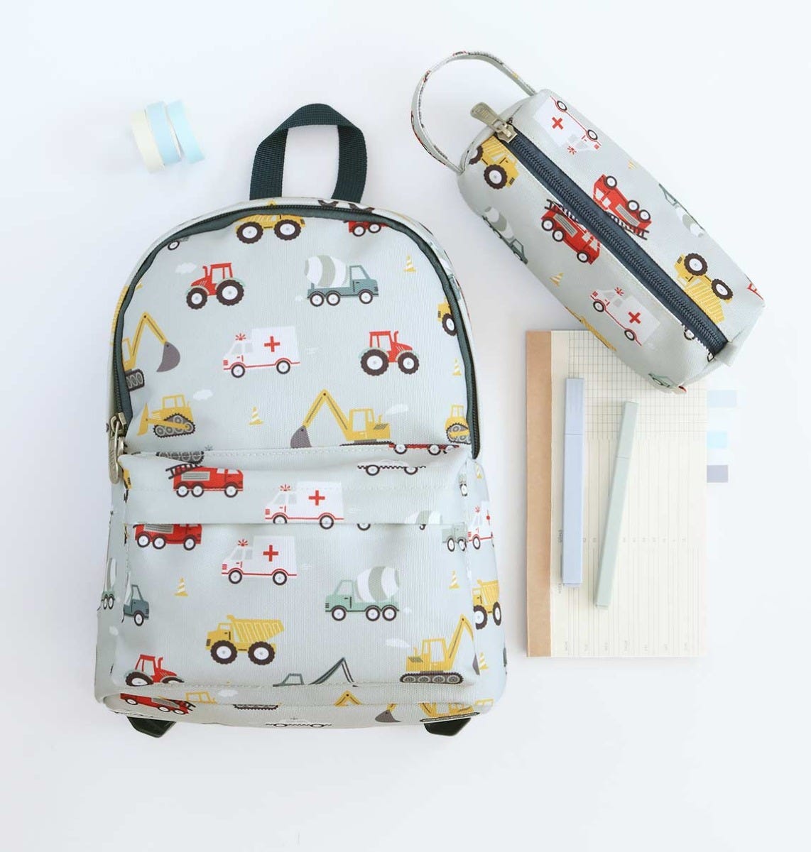 Kleiner Rucksack: Fahrzeuge