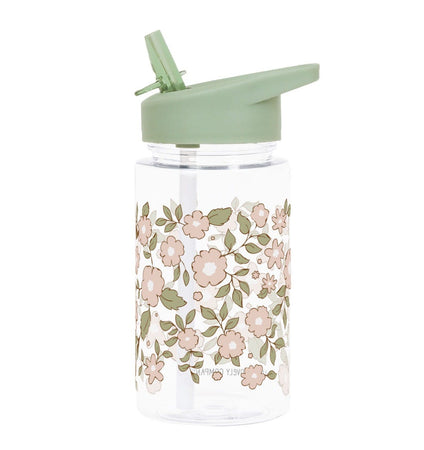 Trinkflasche: Blüten-salbeigrün