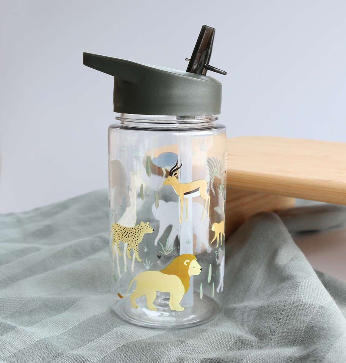 Trinkflasche: Savanne