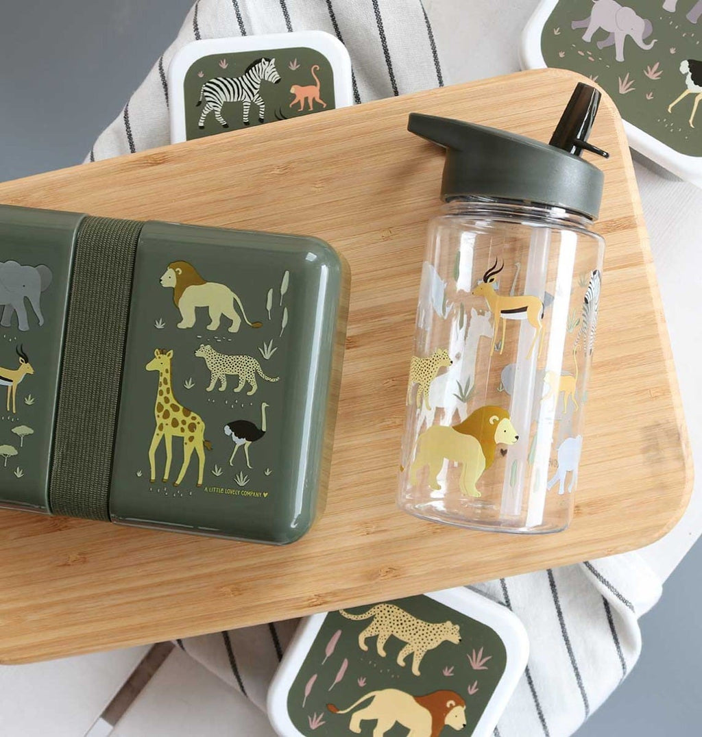 Trinkflasche: Savanne