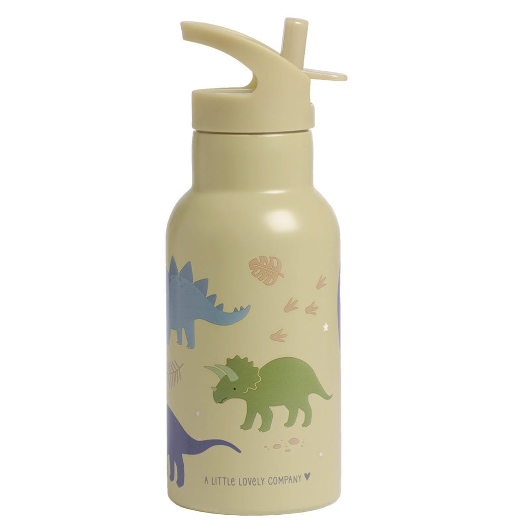 Edelstahl-Trinkflasche: Dinosaurier