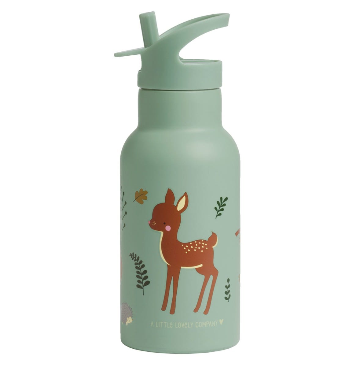Trinkflasche aus Edelstahl: Waldfreunde