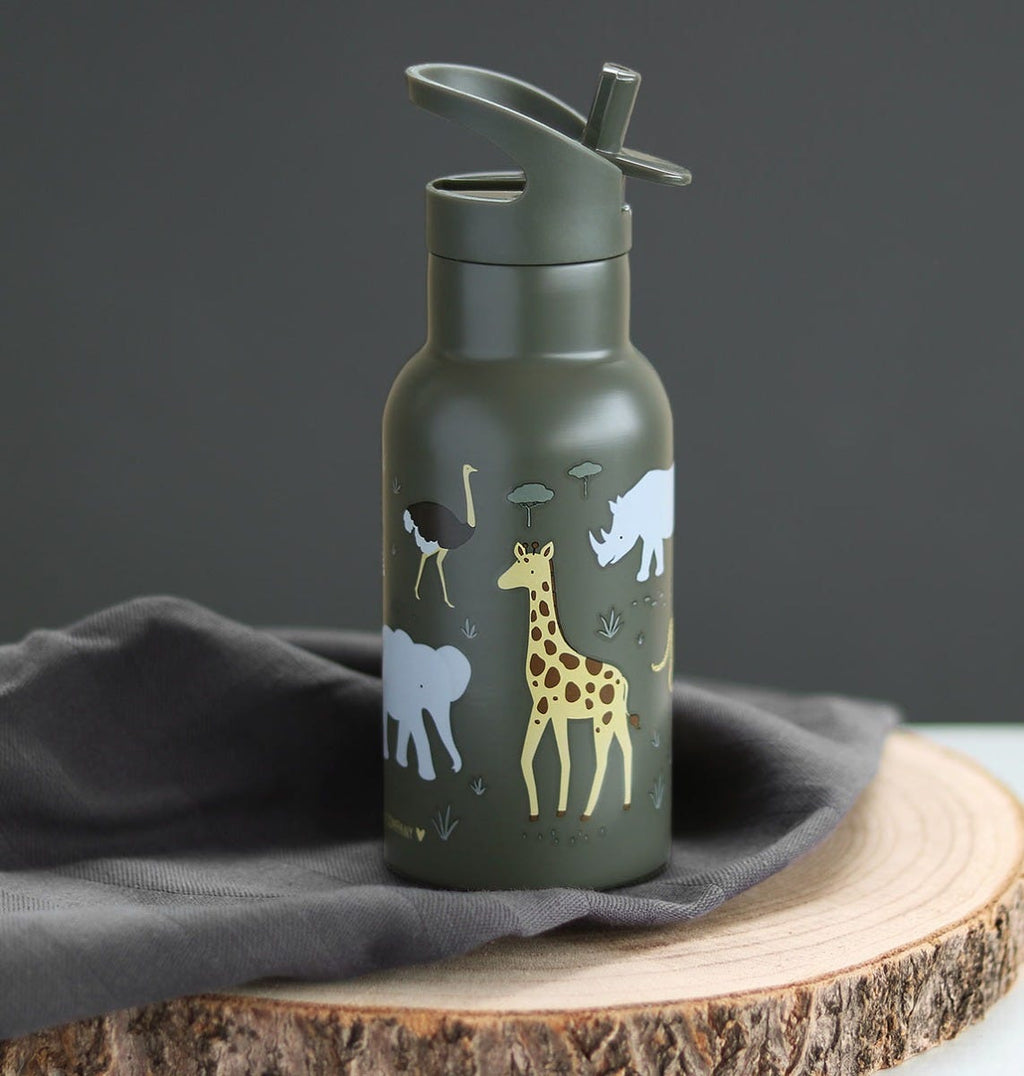 Edelstahl-Trinkflasche: Savanne
