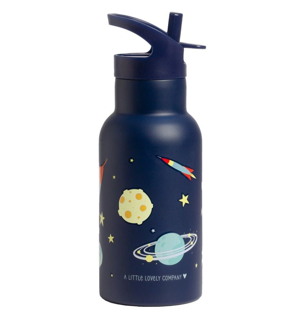 Edelstahl-Trinkflasche: Weltall