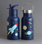 Edelstahl-Trinkflasche: Weltall