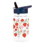 Trinkflasche: Erdbeeren