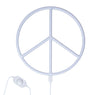 Neonstyle Lampe: Peace - Weiß EU/US