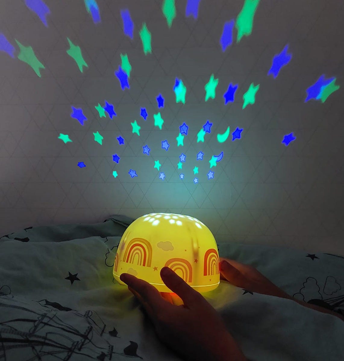 Projektorlampe: Regenbogen