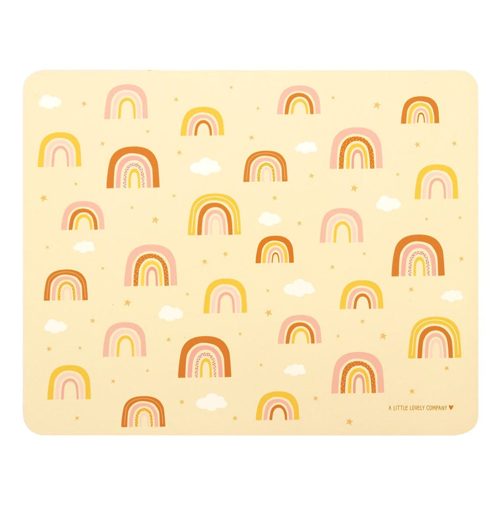 Tischset: Regenbogen