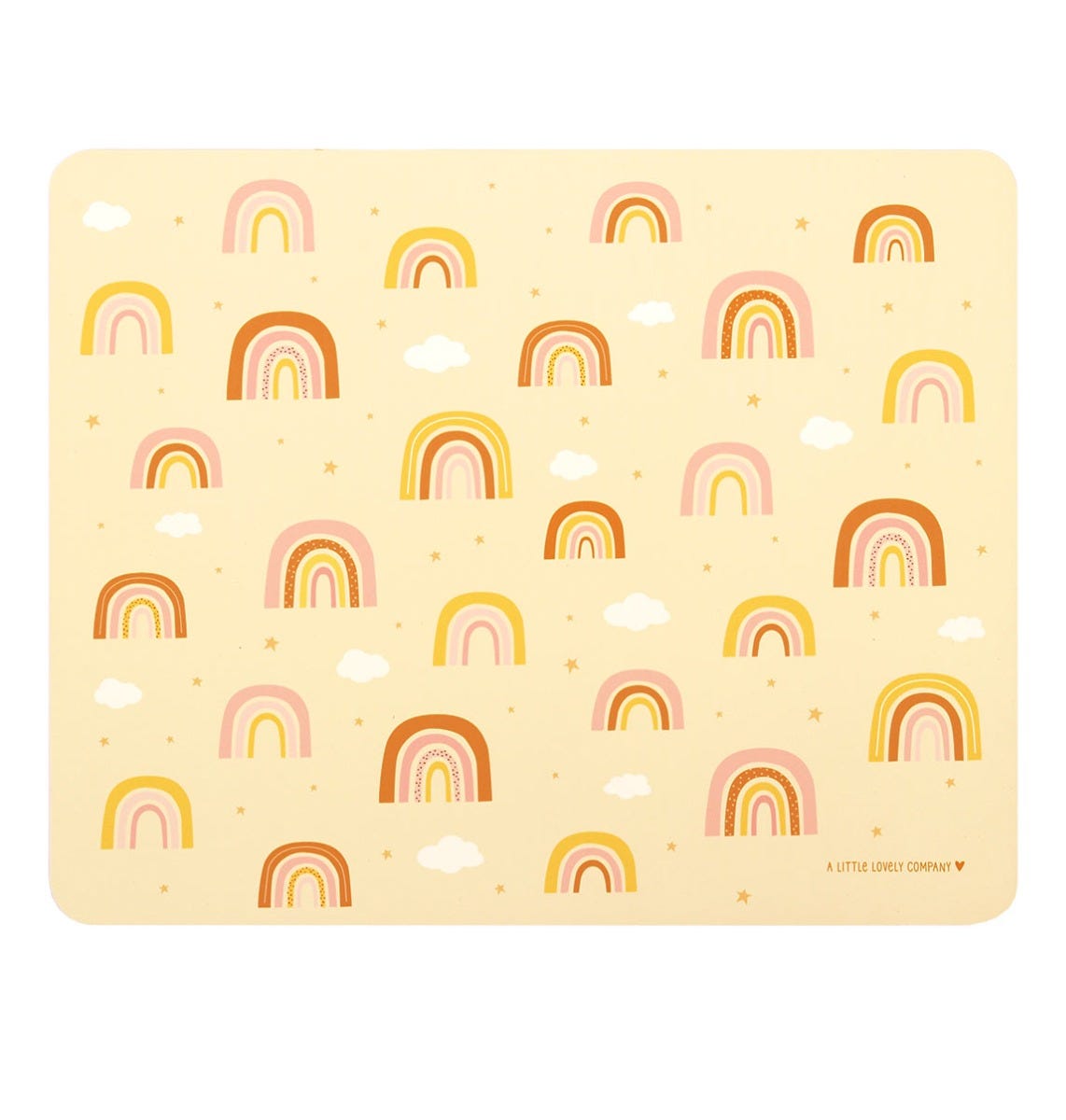 Tischset: Regenbogen