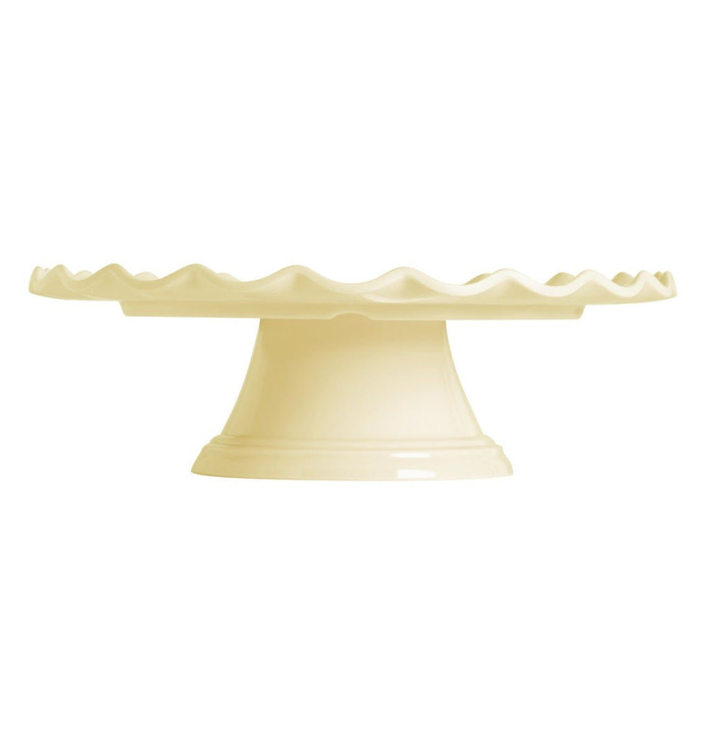Tortenplatte: Welle - Vanille creme