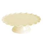 Tortenplatte: Welle - Vanille creme